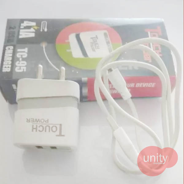 4.1 Amp 2 Port Charger with Data cable