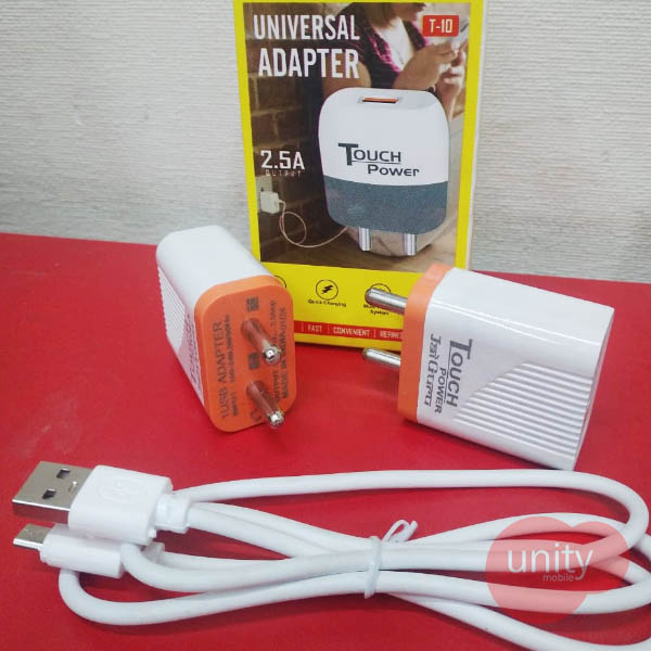 2.4 Amp Charger with V8 Data cable