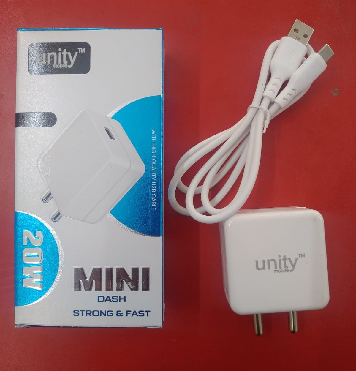 20 Watt Mini Dash Charger - Normal Charging (with TC Cable)