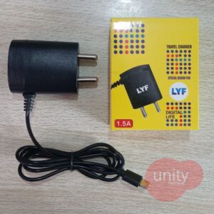 Jio Charger 1.8 Amp - Normal Quality (Box Packing, 1 Year Warranty)