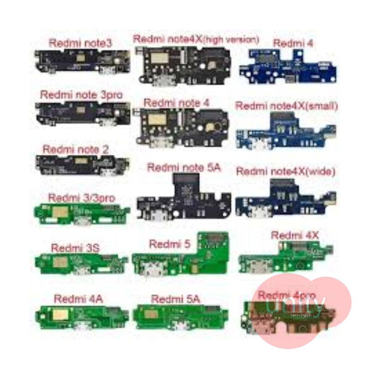 Charging Connector CC Flex PCB Board for Realme C2/Oppo A1K