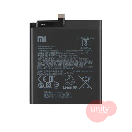 Mi Phone Battery Model BP41 (6 Months Customer Warranty)