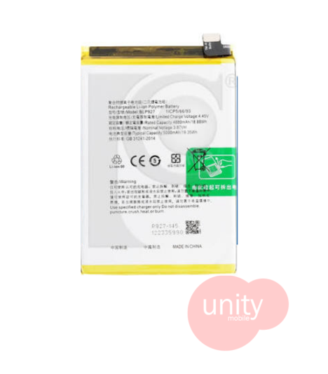 Oppo / Realme Phone Battery Model BLP927 (6 Months Customer Warranty)