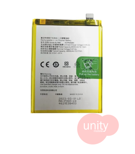 Oppo / Realme Phone Battery Model BLP983 (6 Months Customer Warranty)