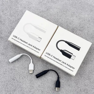 Type C to Audio Jacks for listening music (Box Packing OG Quality)