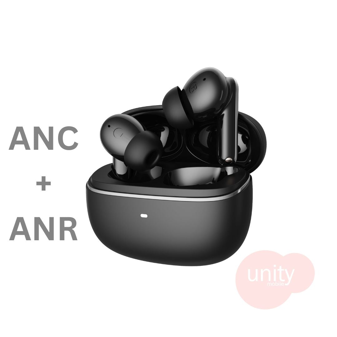 TWS Buds 22 with ANC & ANR with 1 year customer warranty (40 Hr Talktime)