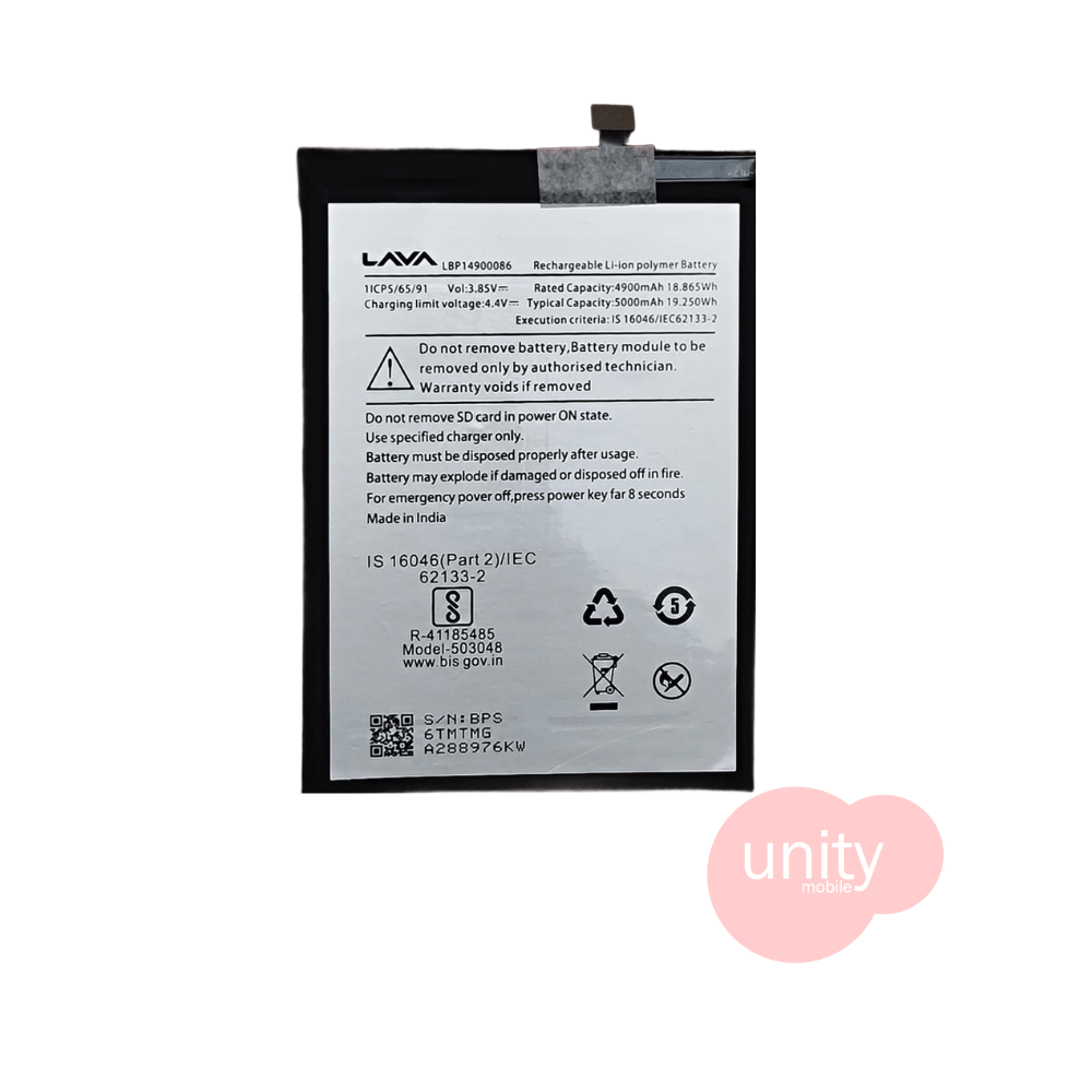 Lava Phone Battery Model LBP0086 (6 Months Customer Warranty)