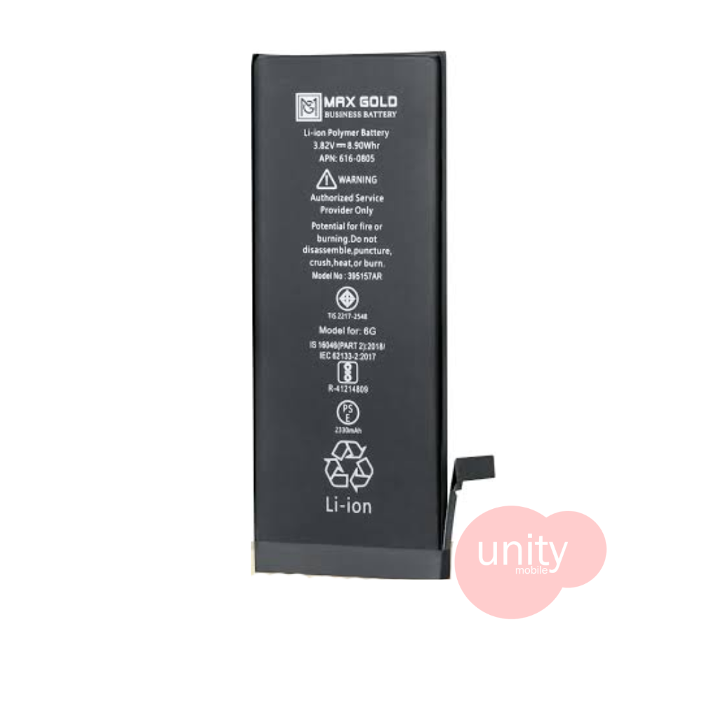 iPhone Phone Battery Model 6G/6S (6 Months Customer Warranty)