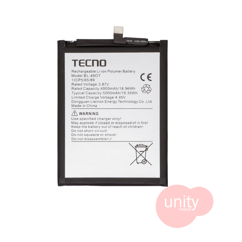 Techno / Infinix Phone Battery Model 49OT (6 Months Customer Warranty)