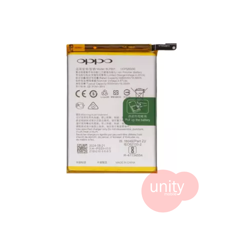 Oppo / Realme Phone Battery Model BLP851 (6 Months Customer Warranty)