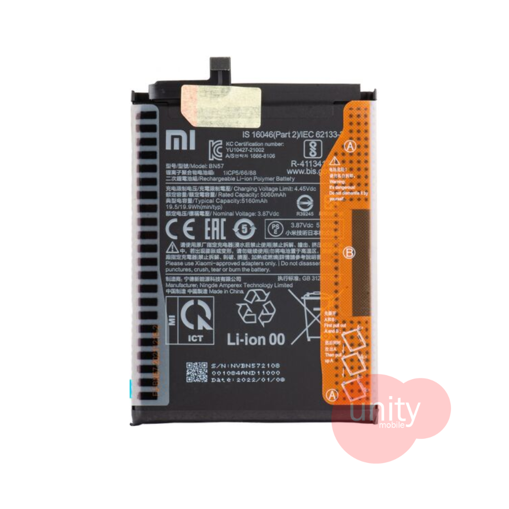 Mi Phone Battery Model BN57 (6 Months Customer Warranty)