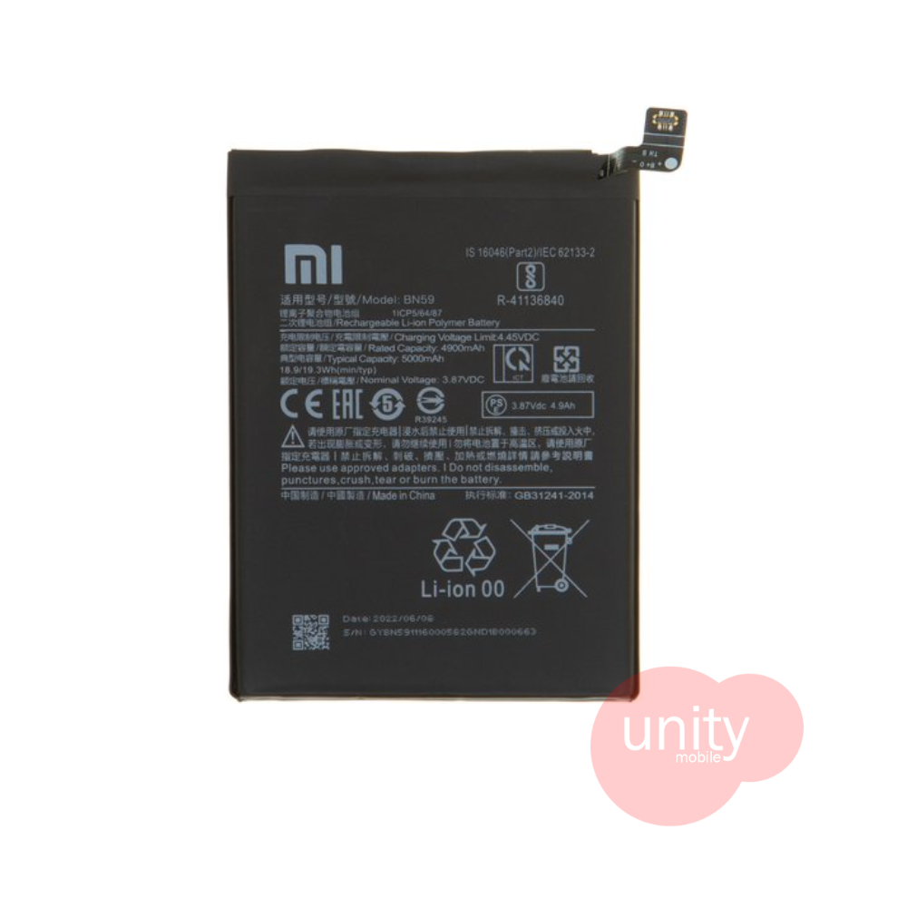 Mi Phone Battery Model BN59 (6 Months Customer Warranty)