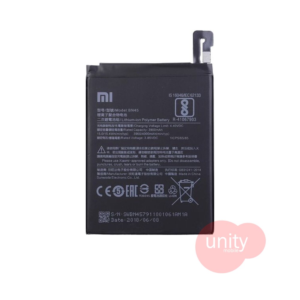 Mi Phone Battery Model BN45 (6 Months Customer Warranty)