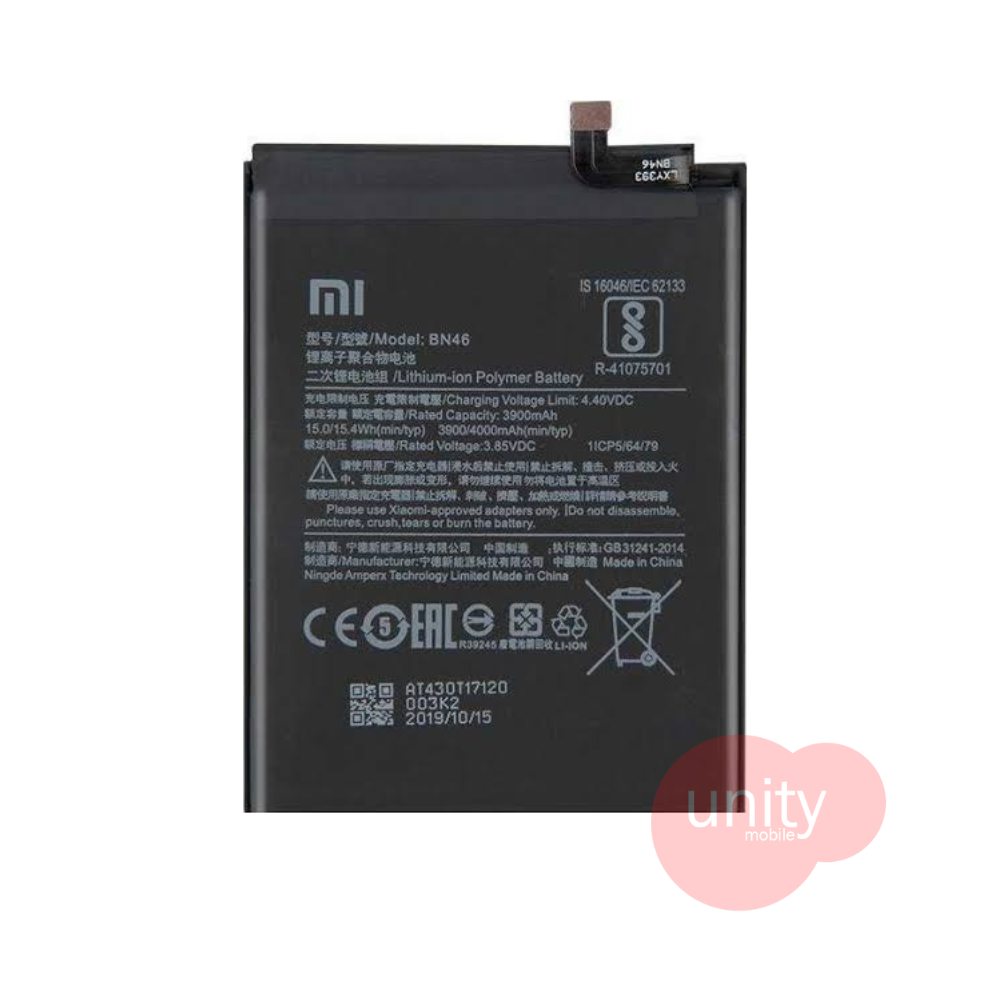 Mi Phone Battery Model BN46 (6 Months Customer Warranty)