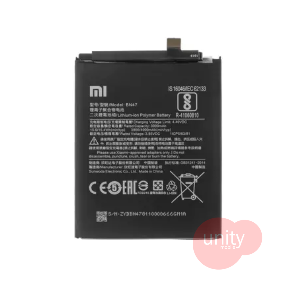 Mi Phone Battery Model BN47 (6 Months Customer Warranty)