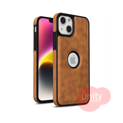 Leather back case For iPhone (Select Model)