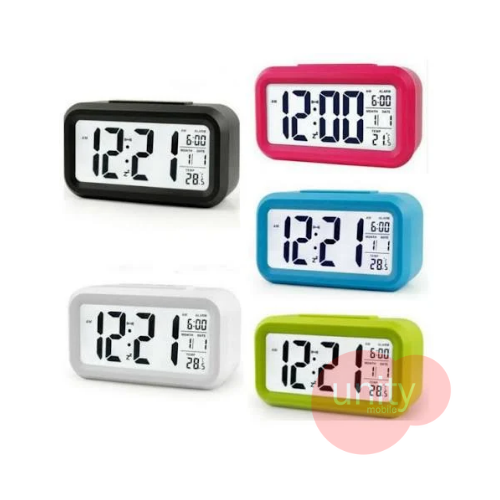 LCD Digital Clock (AAA Battery Operated)