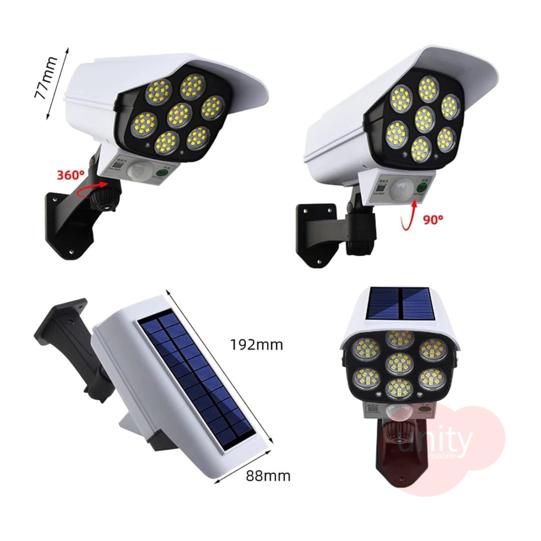 Dummy Camera with Sensor lights (Solar)