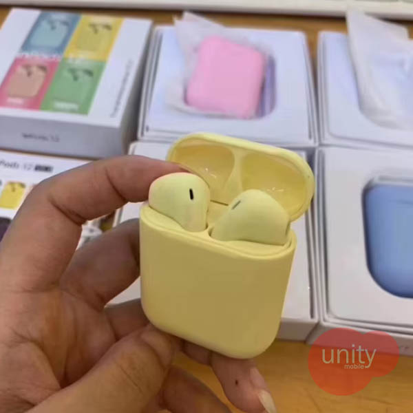 i12 Color bluetooth buds (Multiple Color TWS )