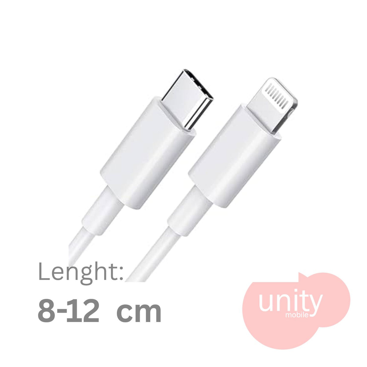 Power Bank Cable Type C to Lightening (Imported Quality)