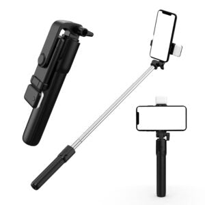 Handy Selfie Stick with Bluetooth With Light