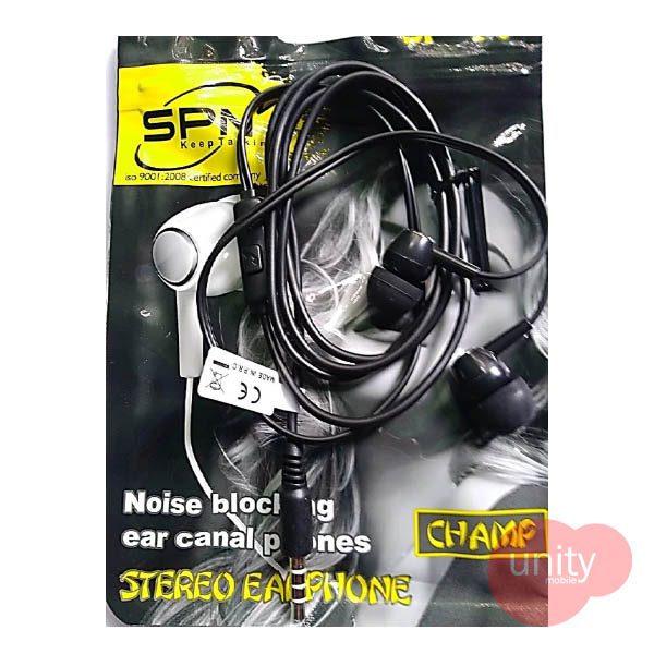 SPN Handfree Earphone Good Sound Wired (Pouch Packing)