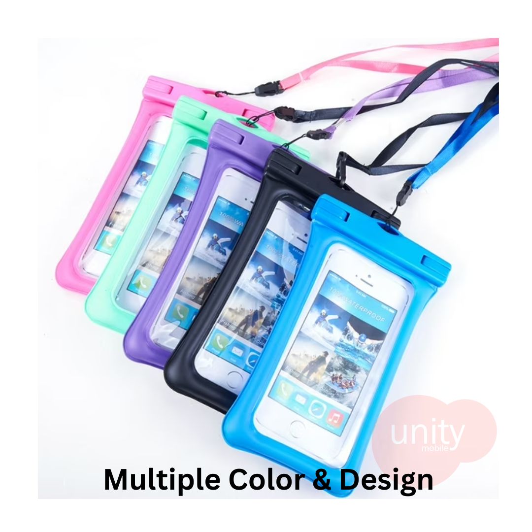 Rain Protect Mobile Pouch (Heavy Quality - Touch working)