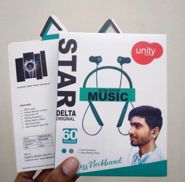 Unity Star Neckband (Music upto 8 Hr.)