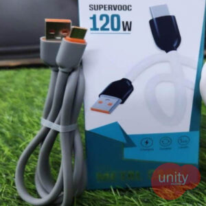 120 Watt Cable SuperVooc Support all Phones USB to Type C