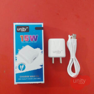 15 Watt 3.5 Amp Fast Unity Brand Charger with Data cable