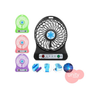 Portable Fan USB Charging (Battery upto to 2Hr.)