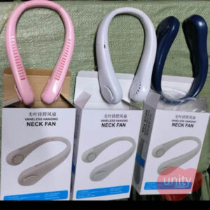 Rechargeable Neck Fan 360 Air with 3 speed mode