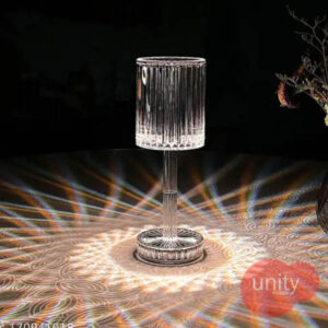 Decorative Touch Lamp with Remote (3 Color change after touch on top) with Remote