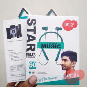 Unity Star Neckband (Music upto 8 Hr.) 12 Months Customer Warranty
