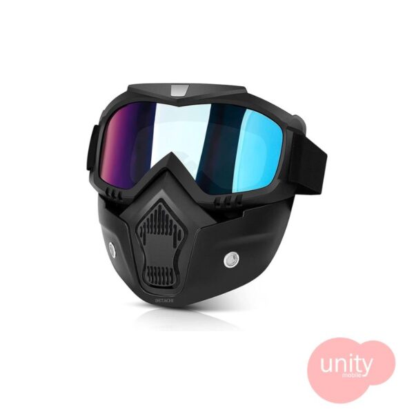 Goggle Mask Anti Scratch UV Protective Face & Eyewear Windproof Dirt Shield