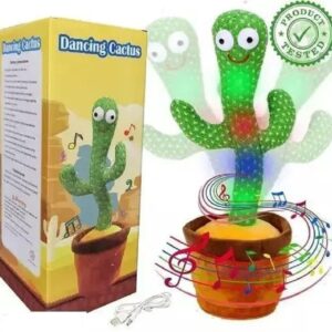 Dancing Cactus Toy for Kids - Rechargeable (1 year warranty)