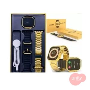 Golden Watch C9 Ultra Smartwatch with full dial screen with notification, BT Calling
