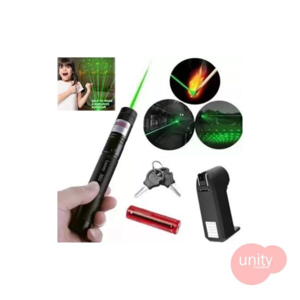 Green Laser Light Rechargeable - High Beam
