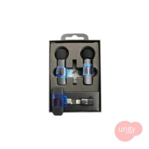 K9 Wireless Microphone Mini Portable Dual Mic with Receiver