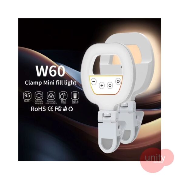 Premium High Bright Rechargeable Clamp Mini Fill Light for Mobile & Laptop